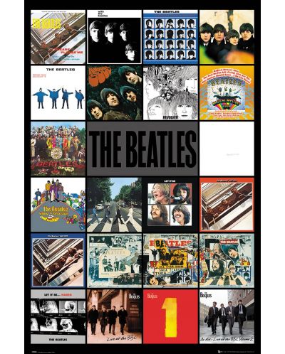 Poster maxi GB eye Music: The Beatles - Albums - 1
