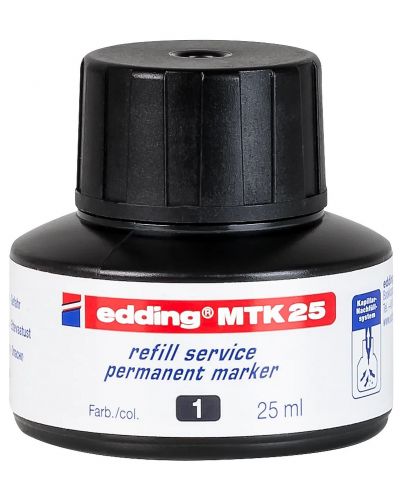 Călimară Edding MTK25 - roșu, 25 ml - 1