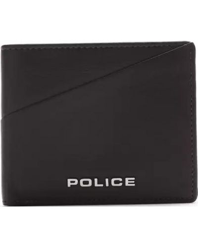 Мъжки портфейл Police - Boss, cu protecie RFID, maro inchis - 1