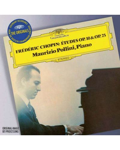 Maurizio Pollini- Chopin: 24 Etudes Op.10 & Op.25 (CD) - 1