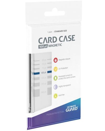 Cutie magnetică pentru carduri Ultimate Guard Magnetic Card Case (100 pt) - 1