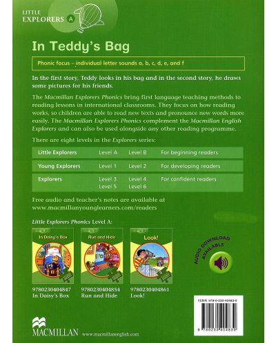 Macmillan English Explorers: In Teddy's Bag (ниво Little Explorer's A) - 2