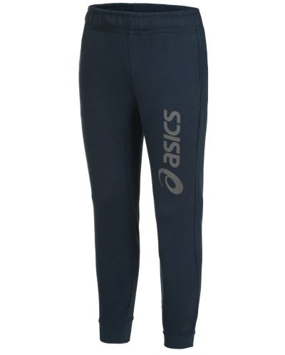 Pantaloni pentru bărbați Asics - Big Logo, albastru închis - 1