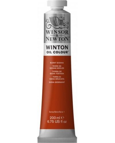 Vopsea de ulei Winsor & Newton Winton - Siena Roast, 200 ml - 1