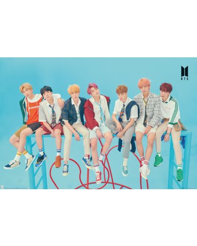 Poster maxi GB eye Music: BTS - Group Blue - 1