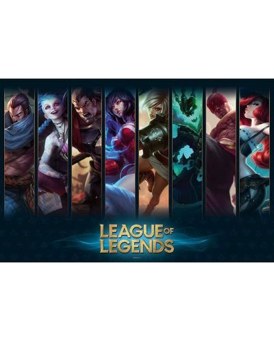 Maxi poster ABYstyle Games: League of Legends - Champions - 1