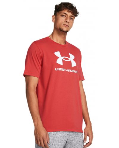 Tricou pentru bărbați Under Armour - Sportstyle Logo Update , rosii - 3