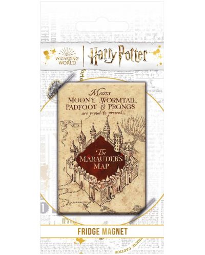 Magnet Pyramid Movies: Harry Potter - The Marauders Map - 2