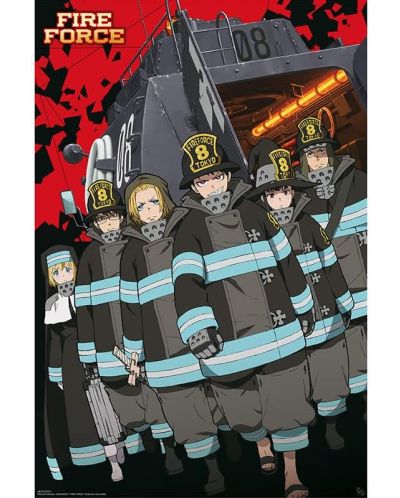 Poster maxi GB eye Animation: Fire Force - Company 8	 - 1