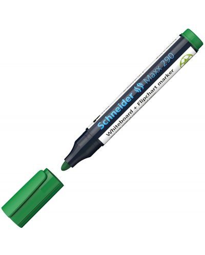 Schneider Maxx 290 marker pentru tablă albă - 3 mm, verde - 1