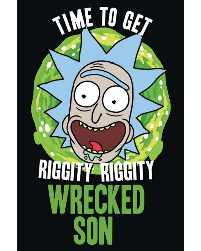 Poster maxi Pyramid - Rick and Morty (Wrecked Son) - 1
