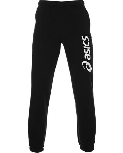 Pantaloni sport pentru bărbați Asics - Big logo Sweat pant, negri - 1