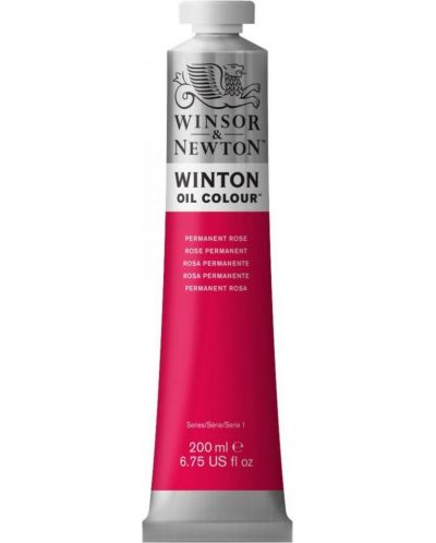 Winsor & Newton Winton Vopsea de ulei Winton - Permanent Rosé, 200 ml - 1