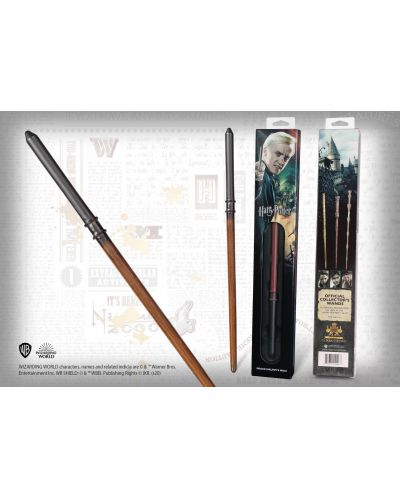 Bagheta magica The Noble Collection Movies: Harry Potter - Draco Malfoy, 38 cm - 3