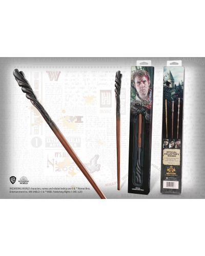 Bagheta magica The Noble Collection Movies: Harry Potter - Neville Longbottom, 38 cm - 3