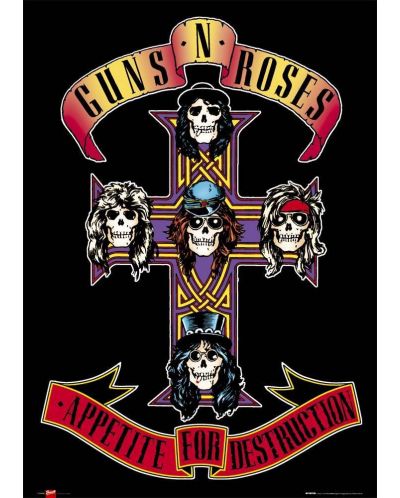 Poster maxi GB Eye Guns N' Roses - Appetite - 1
