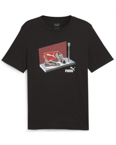 Tricou pentru bărbați Puma - Graphics Sneaker Box Tee , negru - 1