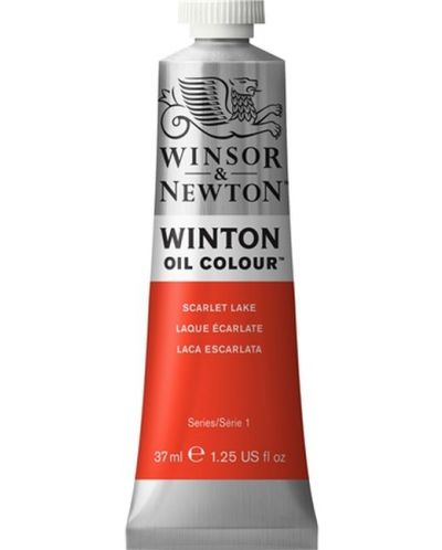 Vopsea de ulei Winsor & Newton Winton - Red Scarlet, 37 ml - 1