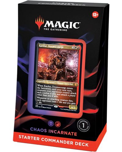 Magic the Gathering: Starter Commander Deck - Chaos Incarnate - 1
