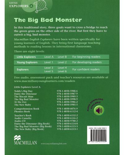 Macmillan English Explorers: Big Bad Monster (ниво Little Explorer's A) - 2