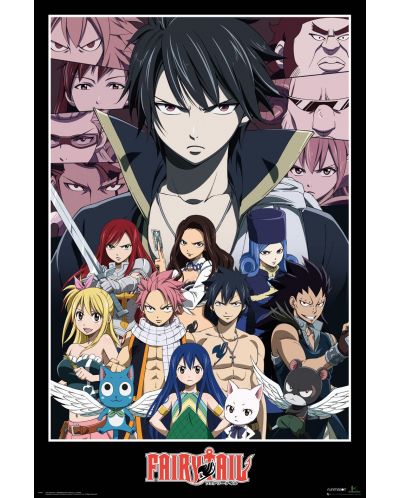 Poster maxi GB eye Animation: Fairy Tail - Group - 1