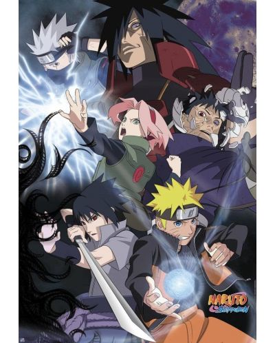 Maxi poster ABYstyle Animation: Naruto Shippuden - The 4th Great Ninja War - 1