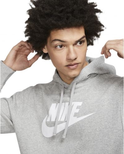 Hanorac pentru bărbați Nike - Club Sportswear, gri - 3