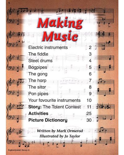 Macmillan Children's Readers: Making Music (ниво level 4) - 3