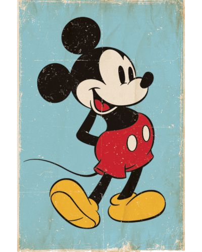 Poster maxi Pyramid - Mickey Mouse (Retro) - 1