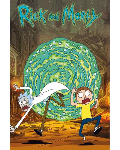 Poster maxi GB eye Animation: Rick & Morty - Portal - 1