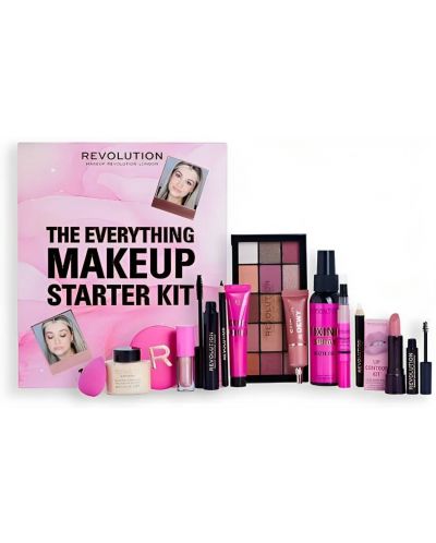 Makeup Revolution Set cadou The Everything Makeup, 15 piese - 1