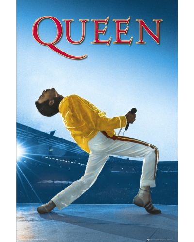 Poster maxi GB eye Music: Queen - Wembley - 1
