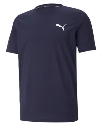 Tricou pentru bărbați  Puma - Active Small Logo Tee, albastru - 1