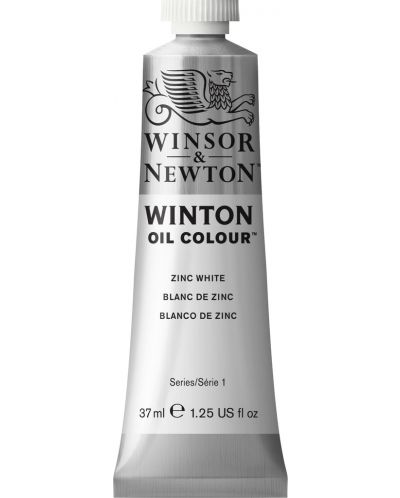 Vopsea de ulei Winsor & Newton Winton - Zink White, 37 ml - 1