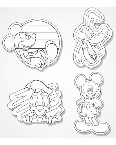 Colorino Disney Mickey and Friends Magneti pentru frigider - 2