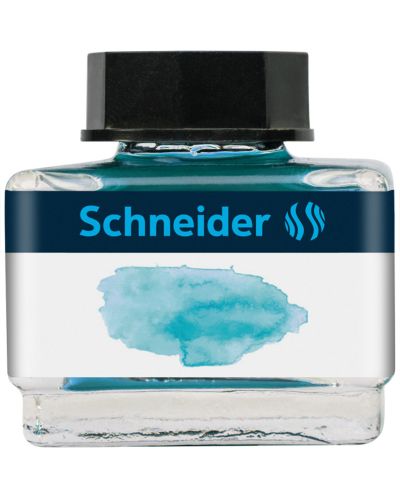 Cerneală pentru pixuri Schneider - 15 ml, albastru bermuda - 1