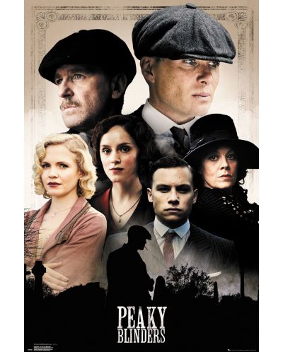 Poster maxi GB eye Television: Peaky Blinders - Cast - 1