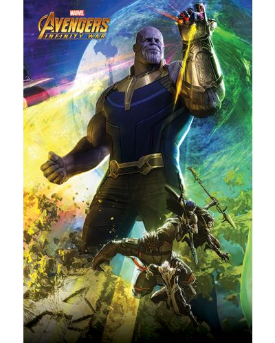 Poster maxi Pyramid - Avengers: Infinity War (Thanos) - 1