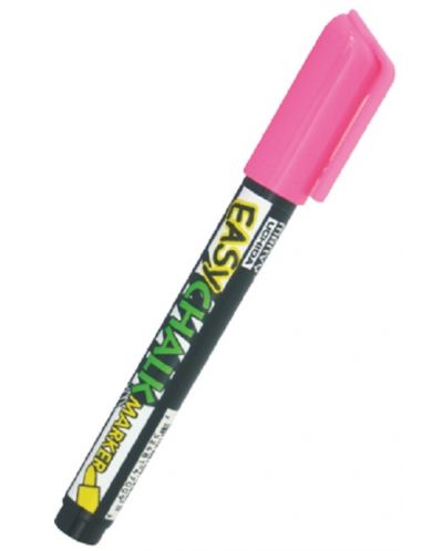 Marker creta Easy Chalk, roz - 1