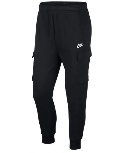 Pantaloni de trening pentru bărbați Nike - Sportswear Club Fleece, negru - 1