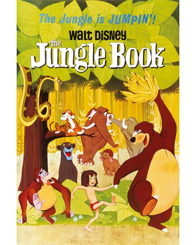 Poster maxi Pyramid - The Jungle Book (Jumpin') - 1