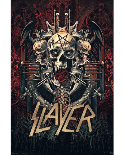 Maxi poster GB eye Music: Slayer - Skullagramm - 1