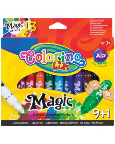 Carioci magice Colorino Kids - 9 + 1 buc. - 1