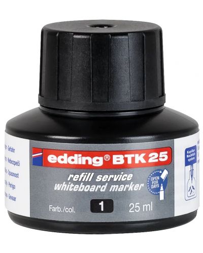 Călimară Edding BTK 25 - negru, 25 ml - 1
