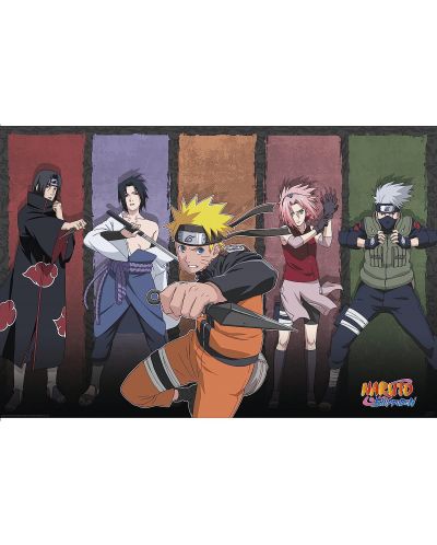 Maxi poster GB eye Animation: Naruto Shippuden - Naruto & Allies - 1