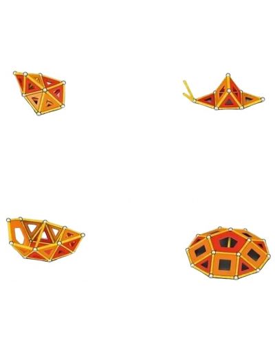 Constructor magnetic Geomag - Classic, 78 de piese - 4