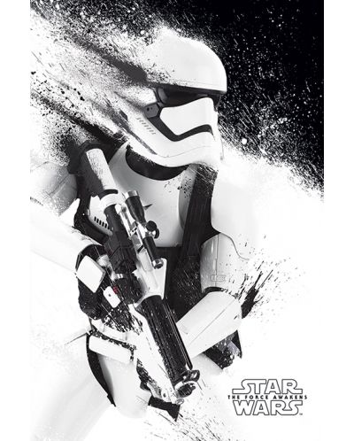 Poster maxi Pyramid - Star Wars Episode VII (Stormtrooper Paint) - 1