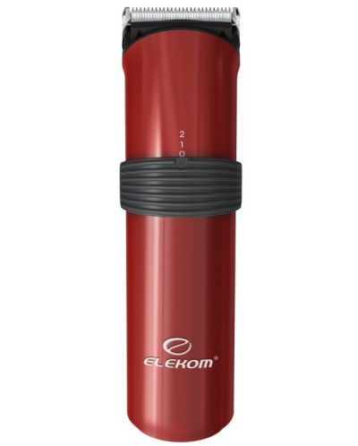 Aparat de tuns Elekom - 609N, 0.5-2.5 mm, roșu - 1