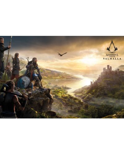 Poster maxi GB eye Games: Assassin's Creed - Vista (Valhalla) - 1