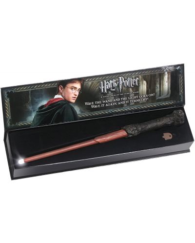 Bagheta magica The Noble Collection Movies: Harry Potter - Harry's Wand (luminoasa), 36 cm - 6